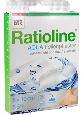 Produktbild von RATIOLINE aqua Duschpflaster 8x10 cm
