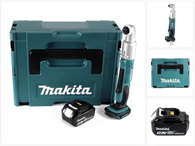 Image de Makita DTL 061 F1J Meuleuse à chocs angulaire sans fil 18V 1/4" 60Nm + 1x Batterie 3.0Ah + Makpac - sans chargeur