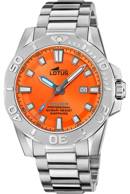 Produktbild von Lotus Armbanduhr Diver Orange
