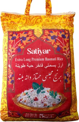 Produktbild von Satiyar- Basmati Reis Extra Lang 5Kg