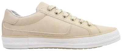 Imagen del producto de Zapatos deportivos de mujer s.Oliver, tipo cordones, color beige, para uso casual