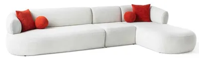 Obrázok produktu pre Rohová sedačka tvaru L, moderná čalúnená sedačka, elegantný nábytok
