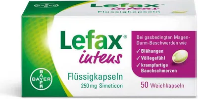 Produktbild von Lefax intens Flüssigkapseln, 50 St. Kapseln