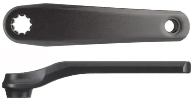 Produktbild von Samox E-Bike Kurbel links 170mm ISIS für Bosch Gen1/2/4 & Brose, Alu schwarz,...