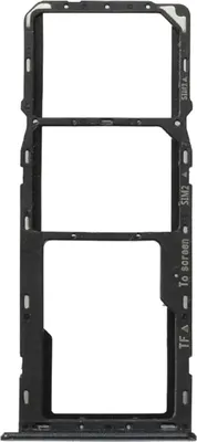 Obrázok produktu pre Clappio, držiak na dve SIM karty a microSD kartu pre telefón Samsung Galaxy A22 5G, čierna farba