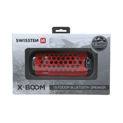 Obrázok produktu pre Bluetooth reproduktor Swissten X-BOOM - červený