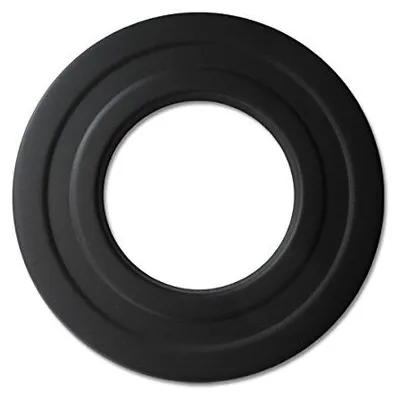 Image de Tuyau pour granulés - Rosace - 100 mm - Noir