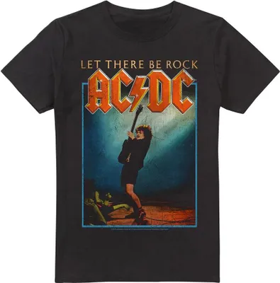 Immagine prodotto di AC/DC - Maglietta "Let There Be Rock" da uomo TV13308 (XL) (Nero)