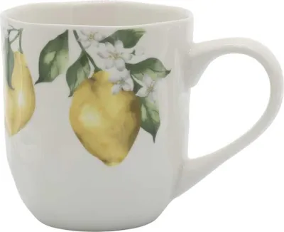 Produktbild von Chic Antique Becher MAISON CITRON mit Zitronen Tasse Geschirr Kaffeebecher