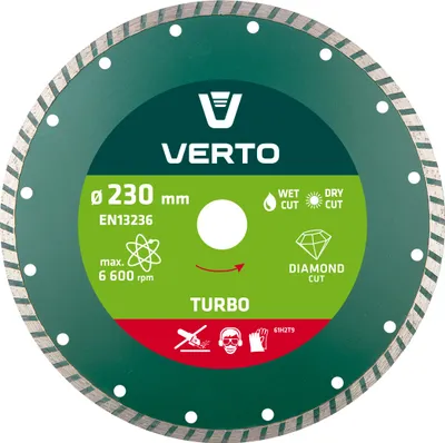 Produktbild von Diamantový brúsny kotúč 230 x 22,2 mm, turbo