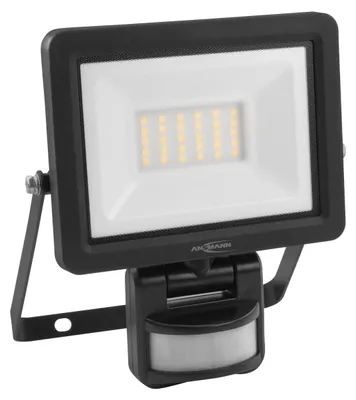 Zdjęcie produktu dla Ansmann WFL20W-S – reflektor ścienny LED z czujnikiem ruchu PIR, przewodowy, 20 W