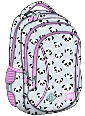 Produktbild von Schulrucksack Schultasche St.Right BP26 19L, PANDA GREY