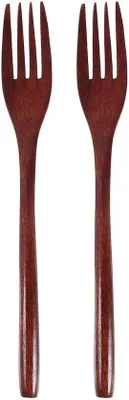 Image de Cuillère à salade en bois - Couverts durables pour le service - 22,5 x 2,5 x 1 cm