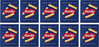 Produktbild von 10x Pasta Barilla Sedani rigati Nr. 94 italienisch Nudeln 500 g pack