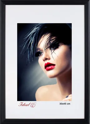 Produktbild von Artos Holz Bilderrahmen Acrylglas Plexi Lifestyle Foto Rahmen Collage Wanddeko Poster - Farbe: Schwarz | Format: 30x45