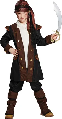 Produktbild von Piratenjunge Kinderkostüm 4-tlg. 152