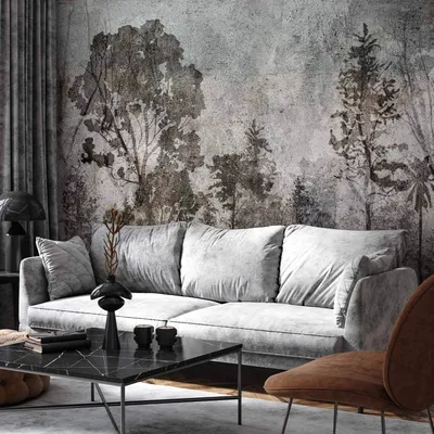 Produktbild von Vlies Fototapete - Symbiosis With Nature 350x256 cm Blätter b-C-0822-a-a