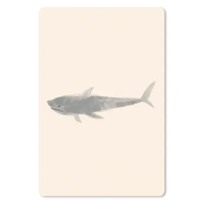 Produktbild von MuchoWow® Mauspad Mousepad Fisch - Aquarell - Pastell 40x60 cm - Mousepads - Maus Mat - Pad - Mausunterlage - Schreibtisch Accesoire