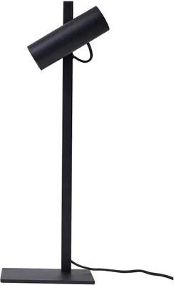 Produktbild von Lucande Tischleuchte Lysias, schwarz, Metall, Höhe 55cm