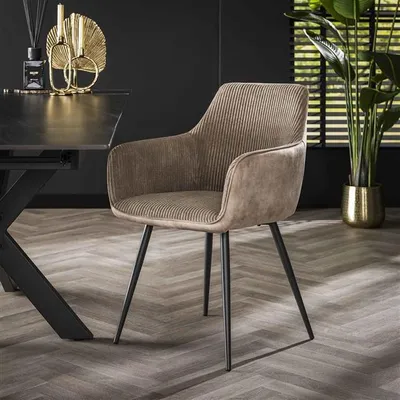 Produktbild von Hoyz-Kollektion – Sessel Rib 2-teilig – Farbe Rock Sand