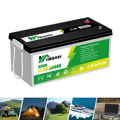 Produktbild von Solarbatterie 12V 300Ah LIFEPO4 Wohnmobilbatterie Batterie Solar Akku Versorgungsbatterie stromspeicher photovoltaik Wohnmobil Camping BMS