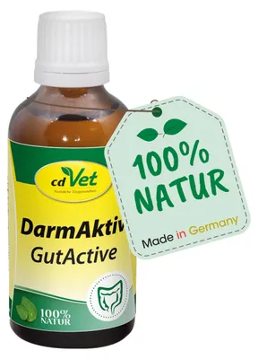 Produktbild von cdVet Naturprodukte DarmAktiv für Nager & Vögel 50 ml - Unterstützung + Steuerun