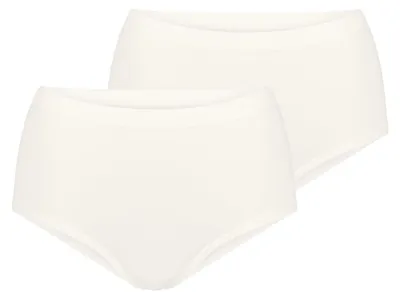 Produktbild von sloggi Damen Maxislip Blue GO Sense 2-Pack silkwhite - Größe M