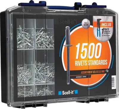 Produktbild von Set 1 Zange + 1500 SCELL-IT Nieten - COF001