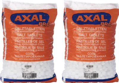 Produktbild von AXAL Pro Salztabletten, Regeneriersalz zur Wasserenthärtung, 2 x 25 Kg