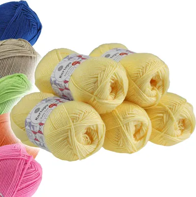 Produktbild von 5 x 100g Strickgarn Kartopu BABY ONE Antipilling Babywolle Babygarn, Farbwahl