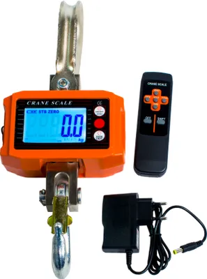 Produktbild von Waage Hakenwaage Hängewaage Lastenwaage 2t Kranwaage Industriewaage LCD 2000 kg