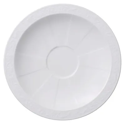 Obrázek produktu pro Bílá porcelánová podšálka na kávu/čaj, průměr 160 mm | Villeroy & Boch | Číslo výrobku: 1043891310 | EAN: 4003683481216