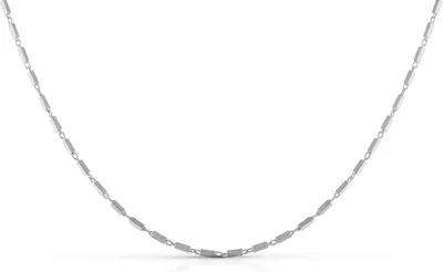 Produktbild von V, F Collier 925/- Sterling Silber 42+5cm weiß 358250243-42