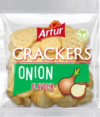 Zdjęcie produktu dla ARTUR crackers onion (krakersy cebulkowe) 90g