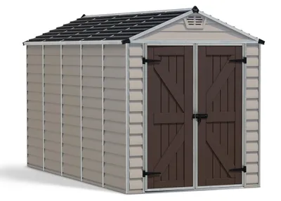 Produktbild von Palram - Canopia Kunststoff Gerätehaus Skylight 612 Braun 379x185x217 cm