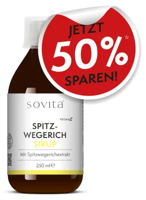 Produktbild von sovita Spitzwegerich Sirup