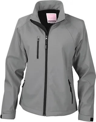 Produktbild von Result R128F | La Femme Base Layer Soft Shell - Farbe: Silver Grey - Größe: L