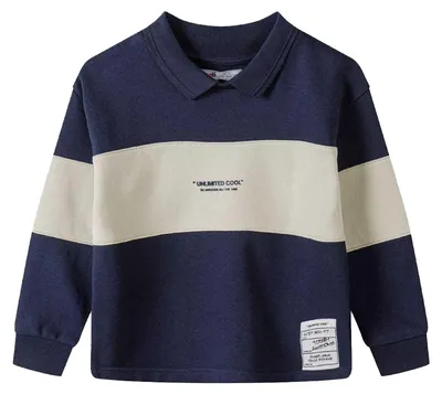 Produktbild von Minoti - Pullover für Jungen, Rollkragen, Fleece MN233 (140) (Blau)