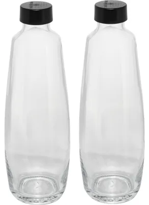 Image de Sodastream Duo Lot de 2 bouteilles en verre 1,0L