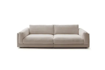 Produktbild von KAWOLA Big Sofa RAINA Cord taupe