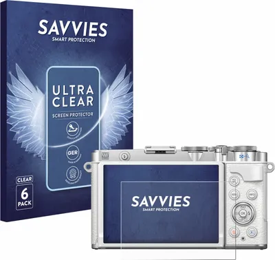 Produktbild von 6x Für Olympus PEN E-P7 Schutzfolie Savvies Displayschutz Display Schutz Folie Klar Transparent