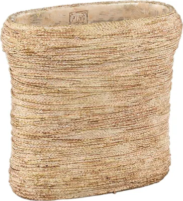 Zdjęcie produktu dla PTMD Doniczka Ricci - 30x15x28 cm - Cement - Brązowy