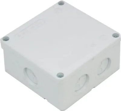 Zdjęcie produktu dla Puszka natynkowa z wkładką biała 5x10mm IP55 TAREL