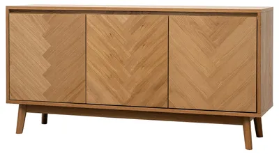 Produktbild von home24 Furniertes Sideboard - Eiche