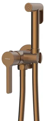 Produktbild von ICONIC Unterputz-Bidetarmatur mit Brausestop, Rund, Kupfer matt