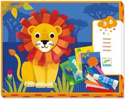 Obrázok produktu pre Kreatívna dielňa Zvieratá s kúskami, Djeco