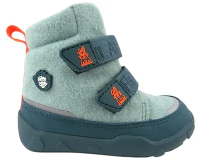 Productafbeelding van Affenzahn MID BOOT Wolvenkonijn, klittenbandschoen, groen, maat 21