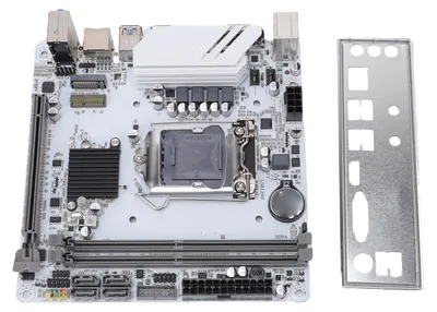 Produktbild von Computer-Motherboard Dual-Channel DDR4-Speicher ITX mit Kühlkörper aus Aluminiumlegierung M.2 Hochgeschwindigkeits-SSD-Schnittstelle PCIE 3.0 X16