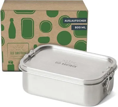 Produktbild von Famanu Lunchbox 800 ml - Edelstahl, leakproof