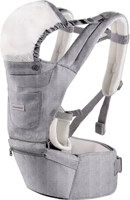 Produktbild von Kikkaboo 3 In 1 Chloe Babytrage Grau  Grau One Size